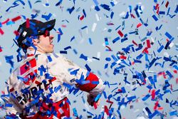 Race winner Brad Keselowski, Team Penske Ford