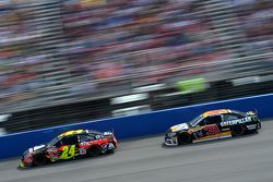 Jeff Gordon, Hendrick Motorsports Chevrolet, Ryan Newman, Richard Childress Racing Chevrolet