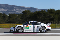 #91 Porsche Team Manthey Porsche 911 RSR: Jörg Bergmeister, Richard Lietz, Michael Christensen
