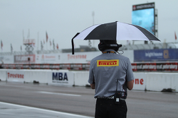 Pirelli World Challenge official in the rain