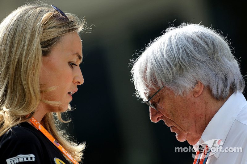 Carmen Jorda, Piloto de desarrollo de Lotus F1 y Bernie Ecclestone