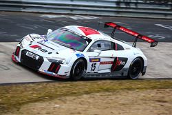 #15 Phoenix Racing, Audi R8 LMS: Marc Basseng, Mike Rockenfeller, Christopher Haase, Frank Stippler