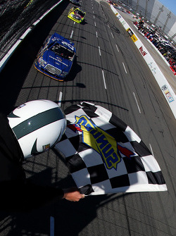 Joey Logano, Brad Keselowski Racing Ford takes the win