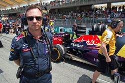 Christian Horner, Red Bull Racing Team Principal on the grid