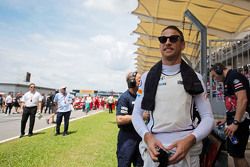 Jenson Button, McLaren on the grid