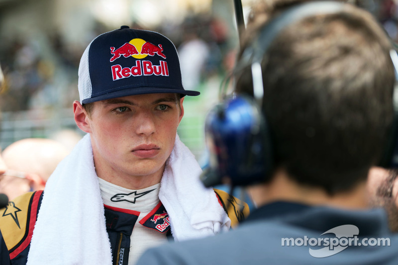 Max Verstappen, Scuderia Toro Rosso en la parrilla