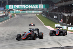 Fernando Alonso, McLaren Honda and Jenson Button, McLaren Honda