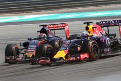 Daniel Ricciardo, Red Bull Racing and Max Verstappen, Scuderia Toro Rosso