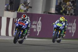 Jorge Lorenzo y Valentino Rossi, Yamaha Factory Racing