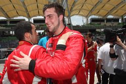 Ganador de la Carrera Jordi Gené, segundo lugar Pepe Oriola