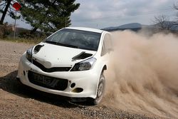 Toyota Yaris WRC testte