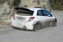 Toyota Yaris WRC in testing