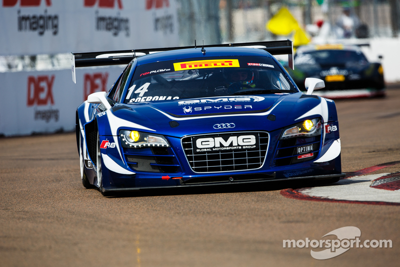 14 全球赛车组,奥迪r8 lms ultra: james sofronas