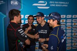 Loic Duval, Jérôme d'Ambrosio, Sébastien Buemi, Nicolas Prost