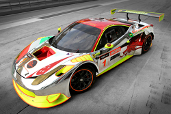 Clearwater Racing Ferrari livery