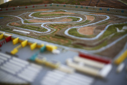 Un modèle miniature du circuit