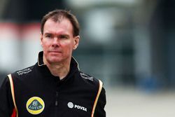 Alan Permane, Leiter Lotus F1 Team an der Rennstrecke