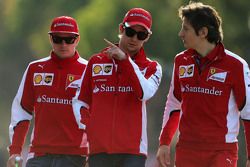 Кими Райкконен, Scuderia Ferrari и Эстебан Гутьеррес, Scuderia Ferrari