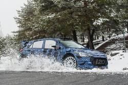 El prototipo de Hyundai i20 WRC 2015