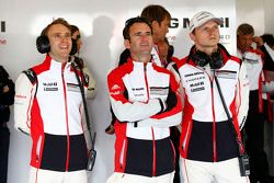 Timo Bernhard, Romain Dumas, Marc Lieb, Porsche Team