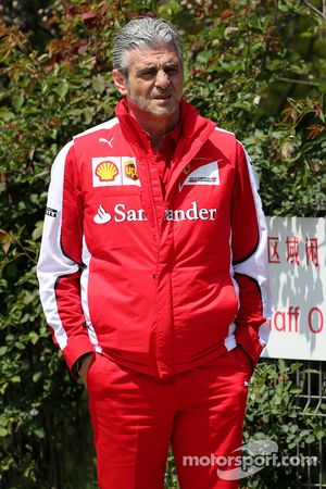 Maurizio Arrivabene, Scuderia Ferrari, director del equipo