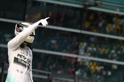 Pole for Lewis Hamilton, Mercedes AMG F1