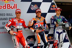 Andrea Dovizioso, Marc Marquez, Jorge Lorenzo