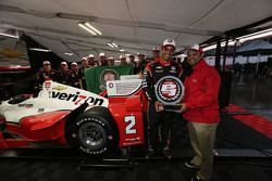 Polesitter Juan Pablo Montoya, Team Penske Chevrolet