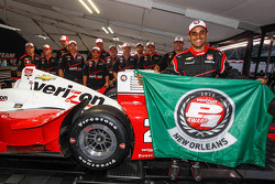 Polesitter Juan Pablo Montoya, Team Penske Chevrolet