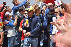 Felipe Nasr, Sauber F1 Team en el desfile de pilotos