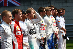 Nico Rosberg, Mercedes AMG F1 on the grid