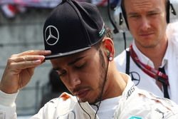 Льюис Хэмилтон, Mercedes AMG F1 на стартовой решетке