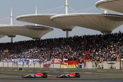 Roberto Merhi, Manor F1 Team, und Will Stevens, Manor F1 Team