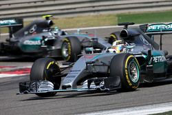 Lewis Hamilton, Mercedes AMG F1 Team y Nico Rosberg, Mercedes AMG F1 Team