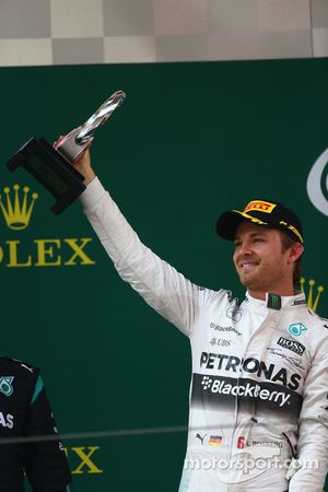 Segundo lugar, Nico Rosberg, Mercedes AMG F1 W06