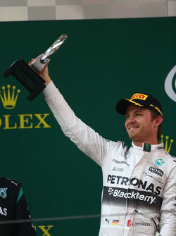 Segundo lugar, Nico Rosberg, Mercedes AMG F1 W06
