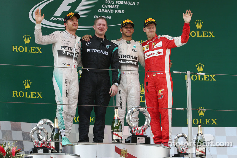 29 (2015) GP de China Segundo lugar