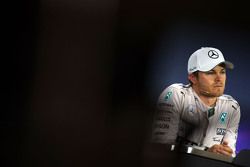 Nico Rosberg Mercedes AMG F1 in the FIA Press Conference