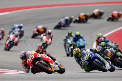 Marc Marquez, Repsol Honda Team, dan Valentino Rossi, Yamaha Factory Racing