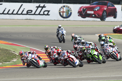 Michael van der Mark, Pata Honda, delante de un grupo