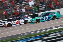 Trevor Bayne, Roush Fenway Racing Ford en Ricky Stenhouse Jr., Roush Fenway Racing Ford