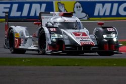 #7 Audi Sport Team Joest R18 e-tron quattro: Marcel Fassler, Andre Lotterer, Benoit Tréluyer