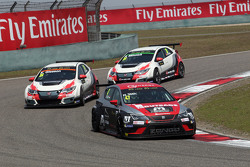 Norbert Toth, Seat Leon Racer, Zengo Motorsport , Kevin Gleason, Honda Civic TCR, West Coast Racing