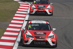 Pepe Oriola, SEAT Leon Racer, Team Craft-Bamboo LUKOIL y Jordi Gene, SEAT Leon Racer, Team Craft-Bam