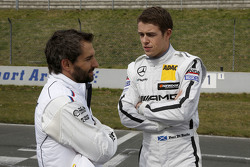 Timo Glock, BMW Team MTEK, BMW M3 DTM, und Paul di Resta, HWA AG, Mercedes-AMG C63 DTM