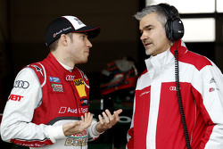 Edoardo Mortara, Audi Sport Team Abt Audi RS 5 DTM et Dieter Gass, Audi Sport