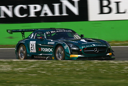 #21 Black Falcon Mercedes SLS AMG GT3: Hupert Haupt, Abdulaziz Al Faisal