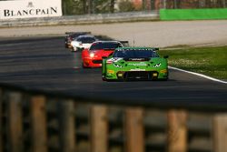 #19 GRT Grasser Racing Team Lamborghini Huracan: Andrew Palmer, Fabio Babini, Jeroen Mul