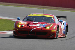#81 AF Corse Ferrari F458 Italia: Stephen Wyatt, Michele Rugolo, Rui Aguas