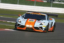 #85 Gulf Racing UK Lamborghini Gallardo LP560 GT3: Roald Goethe, Daniel Brown, Archie Hamilton